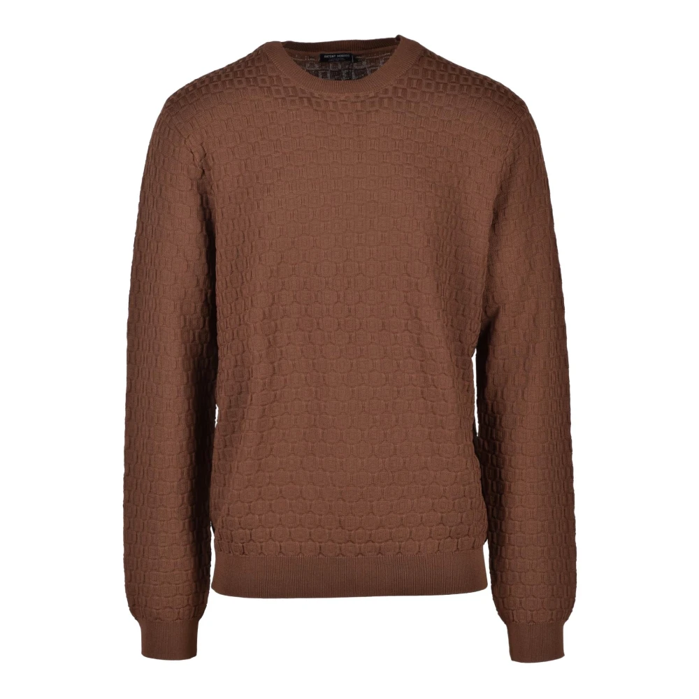 Antony Morato Stijlvolle Gebreide Mix Brown Heren