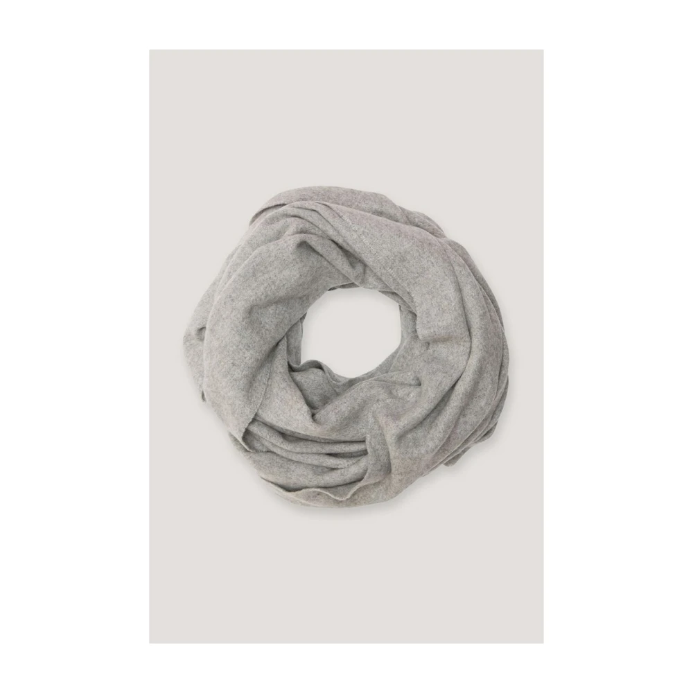 Samsøe Grijze Gebreide Sjaal Gray Heren