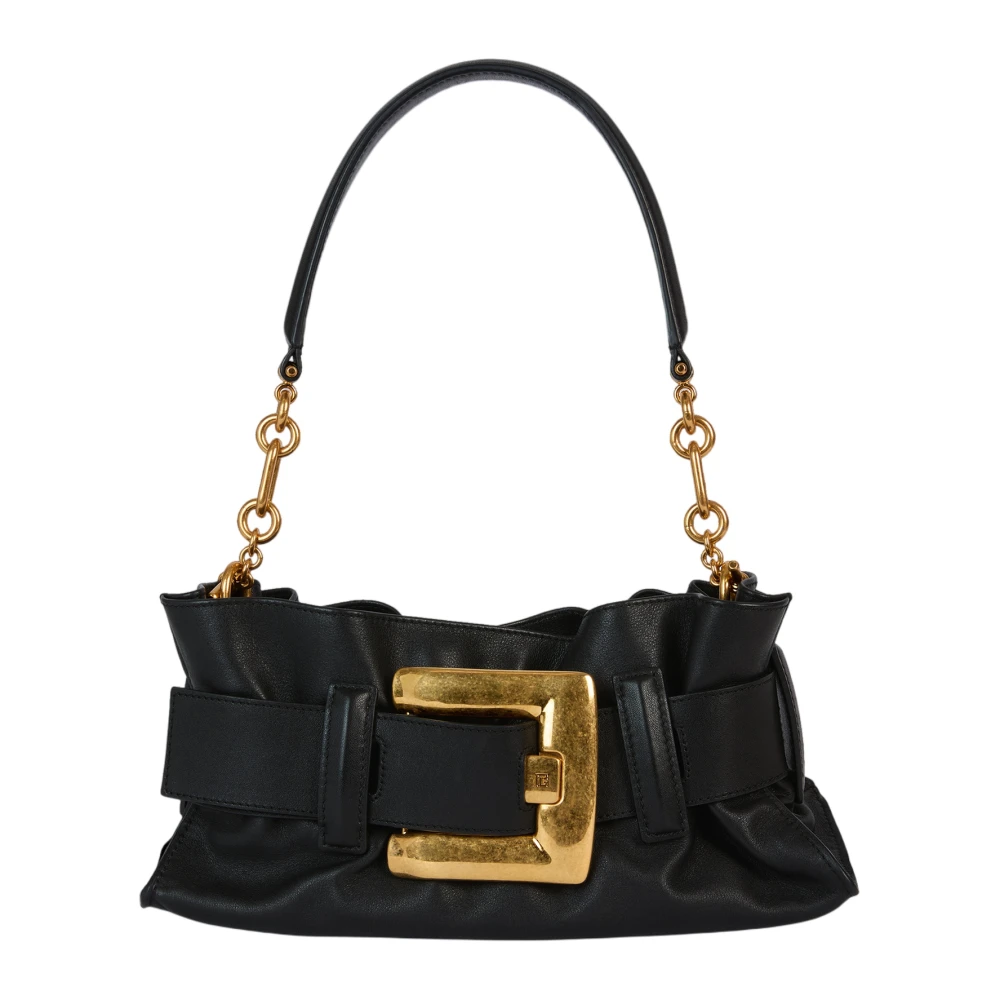 Balmain Donna Nero - Mini Anthem Bag - Bags - One Size