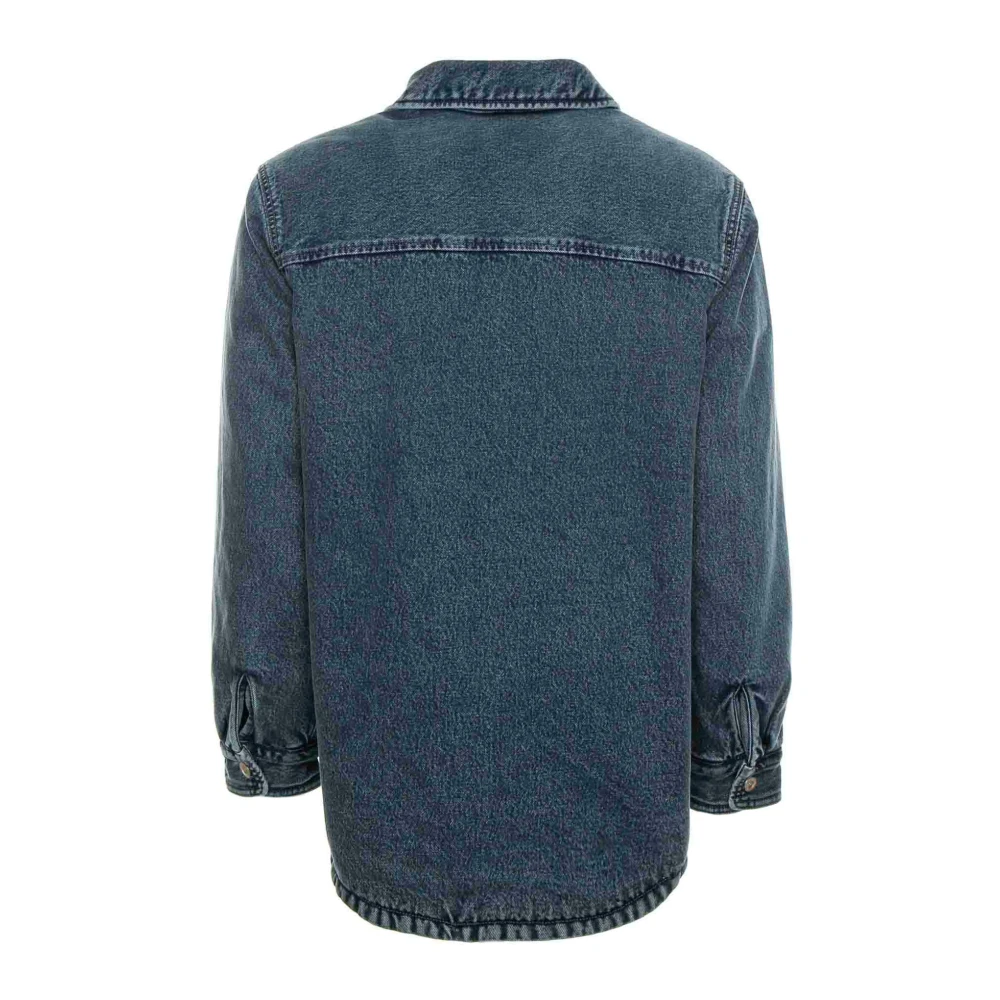 Levi's Gewatteerd Overshirt Telegraph Blue Heren