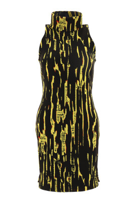 black-jacquard-dress-for-elegant-occasions