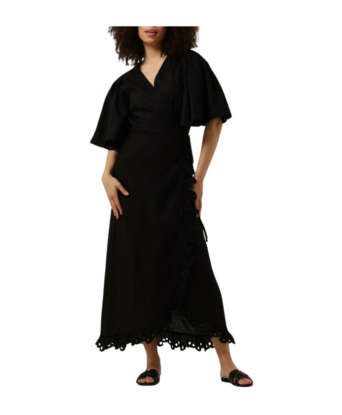 zwarte-linnen-maxi-jurk-met-ruffles
