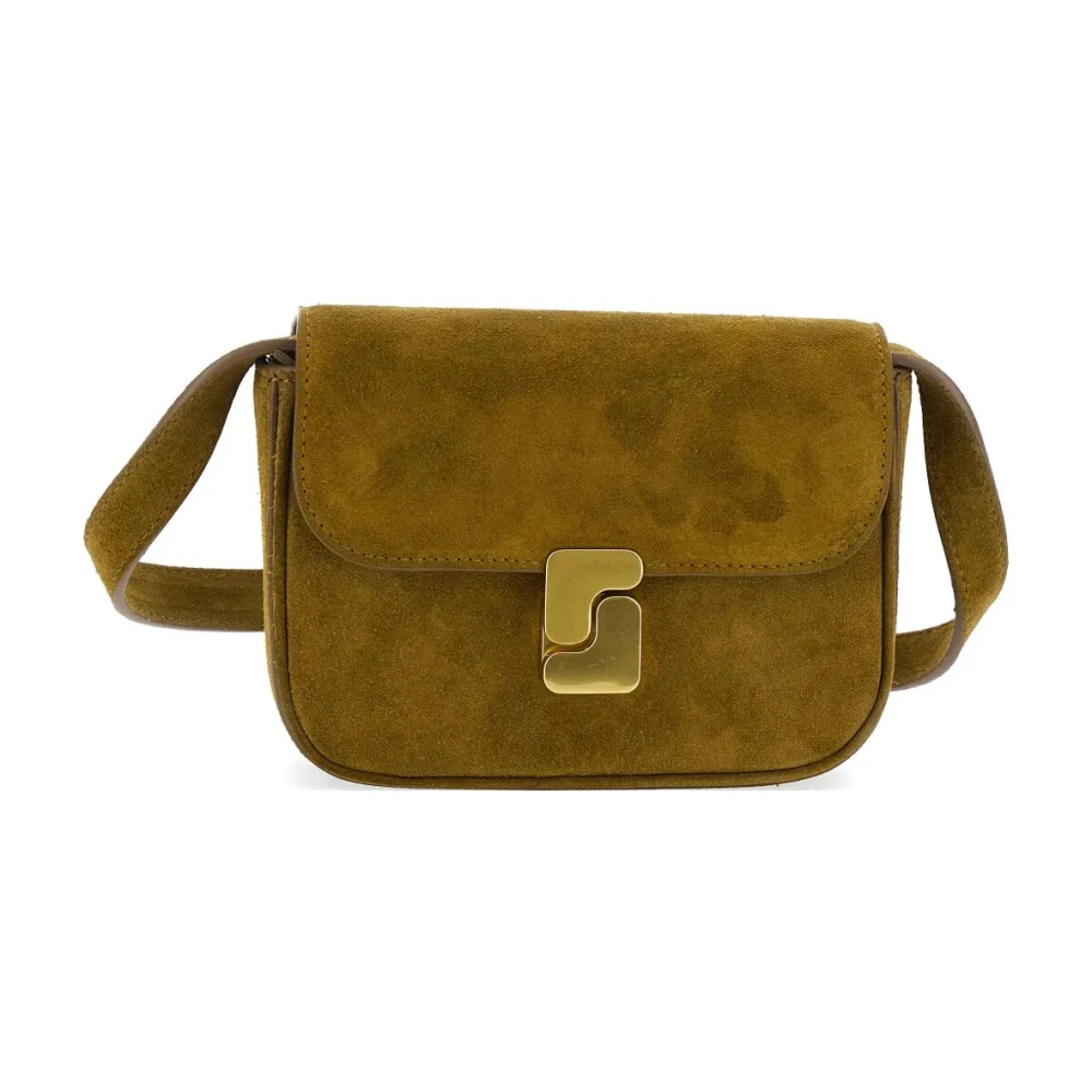 Soeur Women's Brown Cross Body Bags, One Size, Bell Crossbody Bag