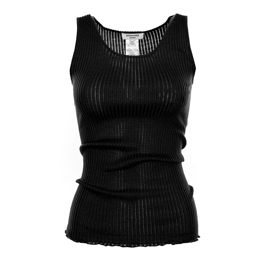 Rosemunde Sleeveless Tops Black Dames