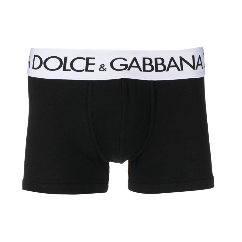 Dolce & Gabbana Uomo Nero Regular Boxer