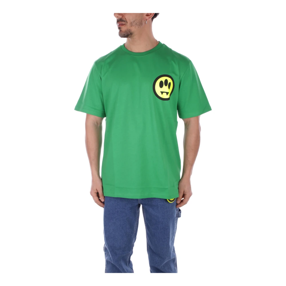 Grønn Logo Foran og Bak T-skjorte