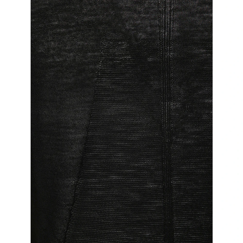 Rick Owens Zwarte Biker Level Sweater Black Heren