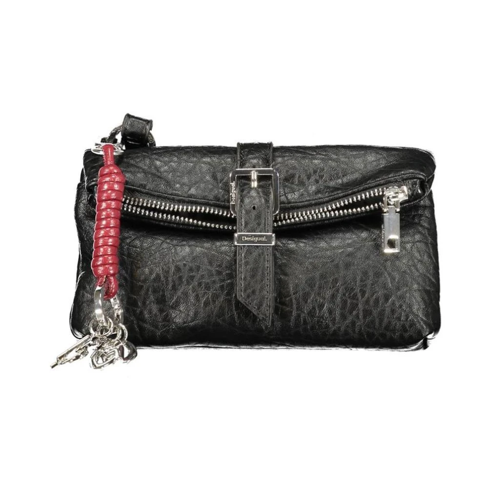 Desigual Donna Nero Borse, Taglia Unica, New, - Immagine 6
