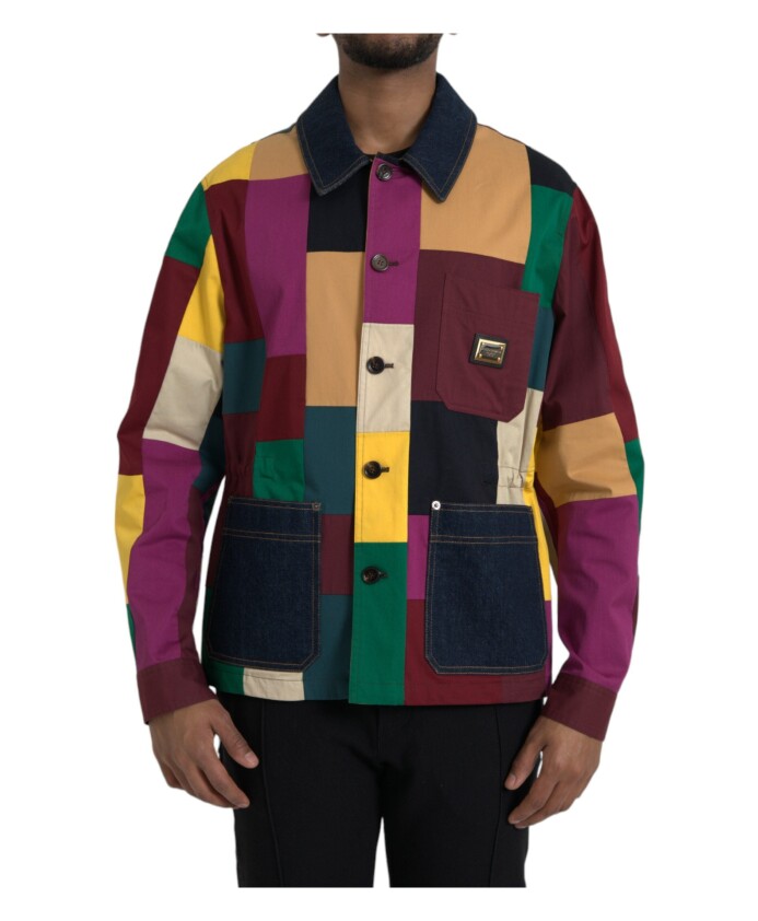 veste-en-coton-a-patchwork-a-col