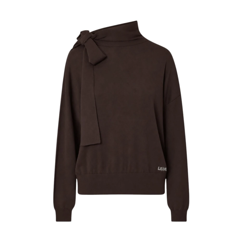 Liu Jo - Rollkragenpullover - Knitwear - Damen - Braun - L - Bild 3