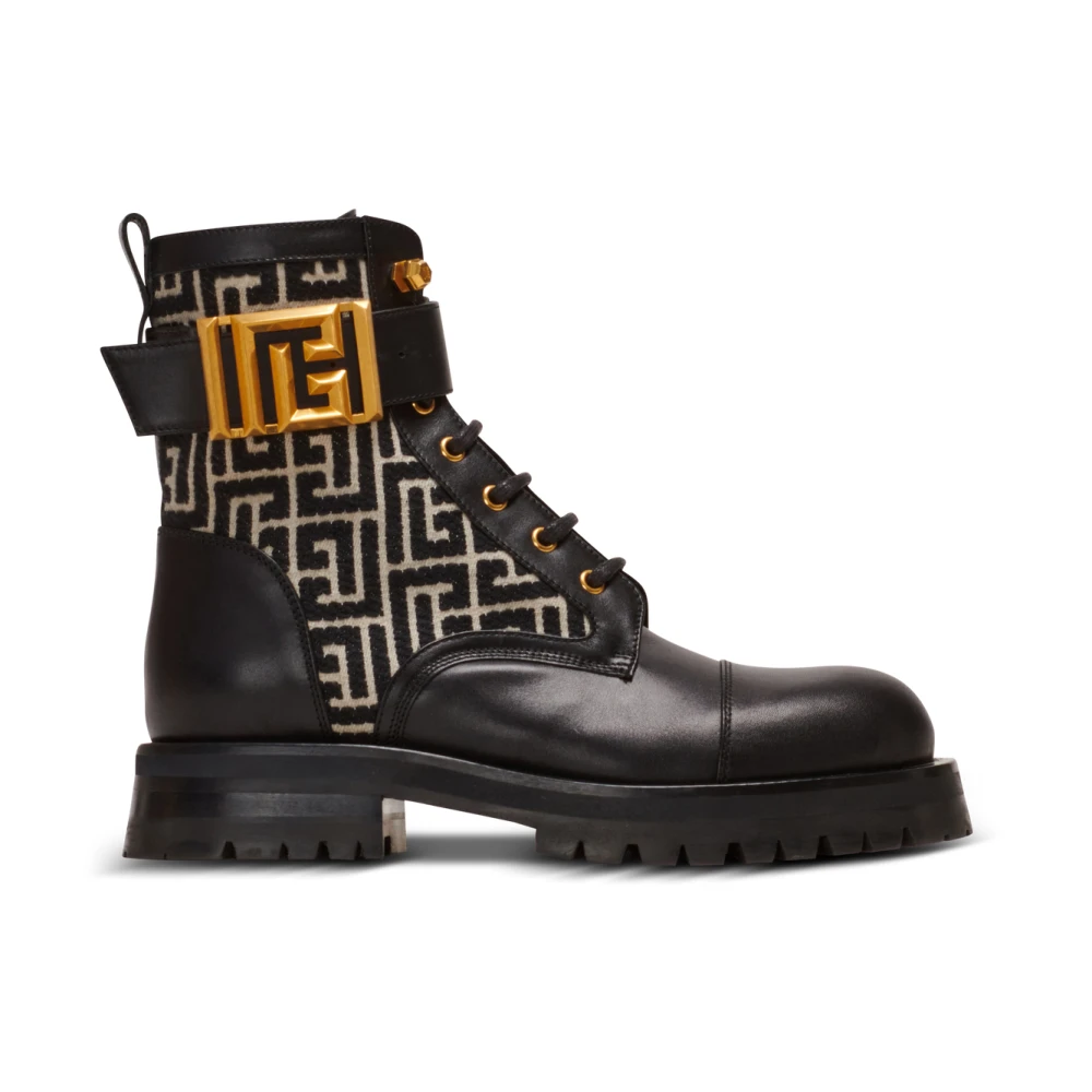 Shoes > Boots > Lace-up Boots - - Balmain - Modalova