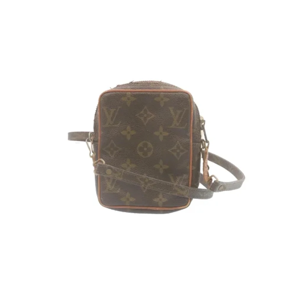 Louis Vuitton Vintage Pre-owned Canvas shoulder-bags Brown Dames