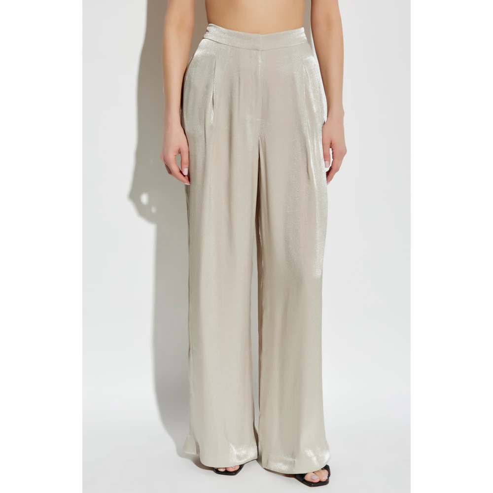 Michael Kors Wijde broek Beige Dames