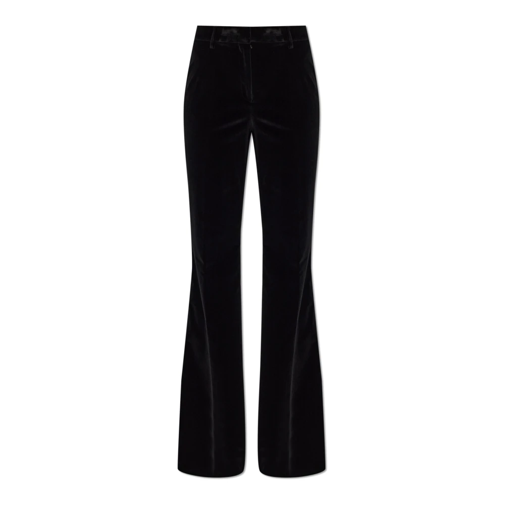 Etro Donna Nero Pantaloni, M, New,