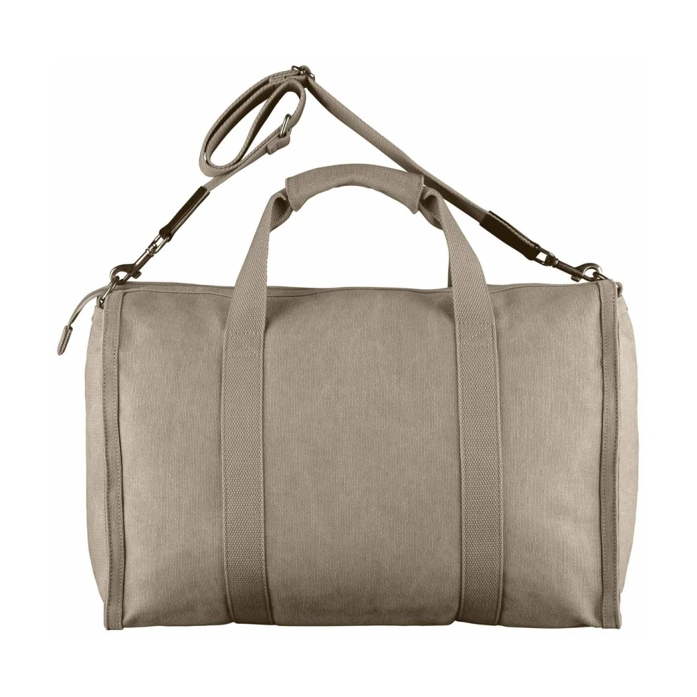 A.p.c. Militaire Stijl Weekendtas Gray Unisex