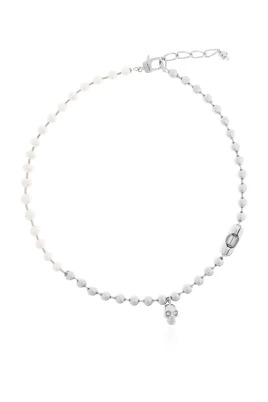 Skull & Pearl Necklace