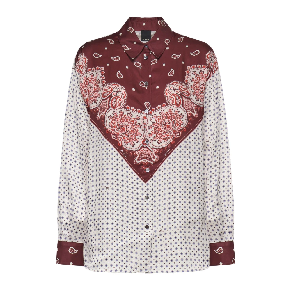 Pinko , Damen, Blusen & Hemden, Mehrfarbig, S 