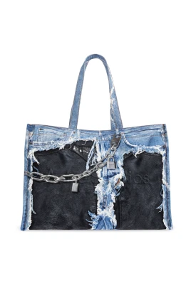 Denim Shopper Bag