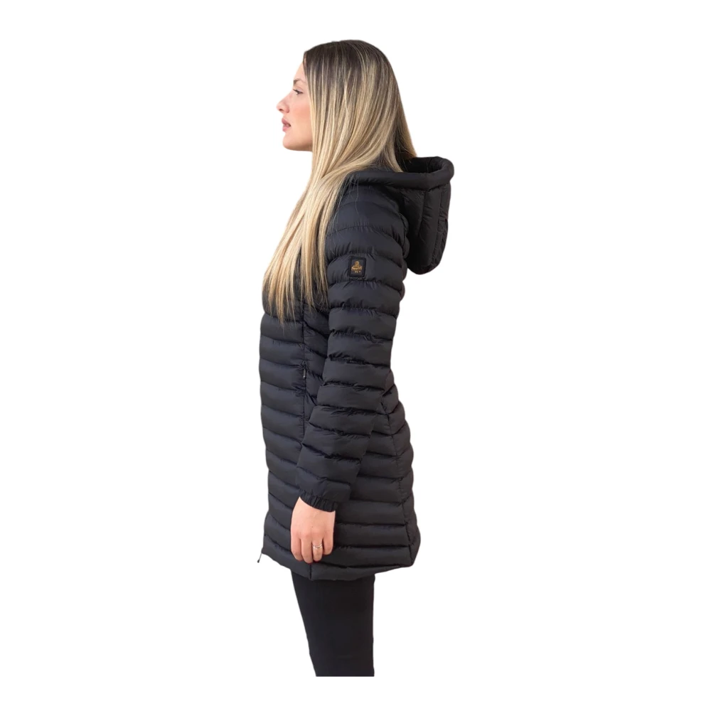 RefrigiWear Stijlvolle Winterjas Black Dames
