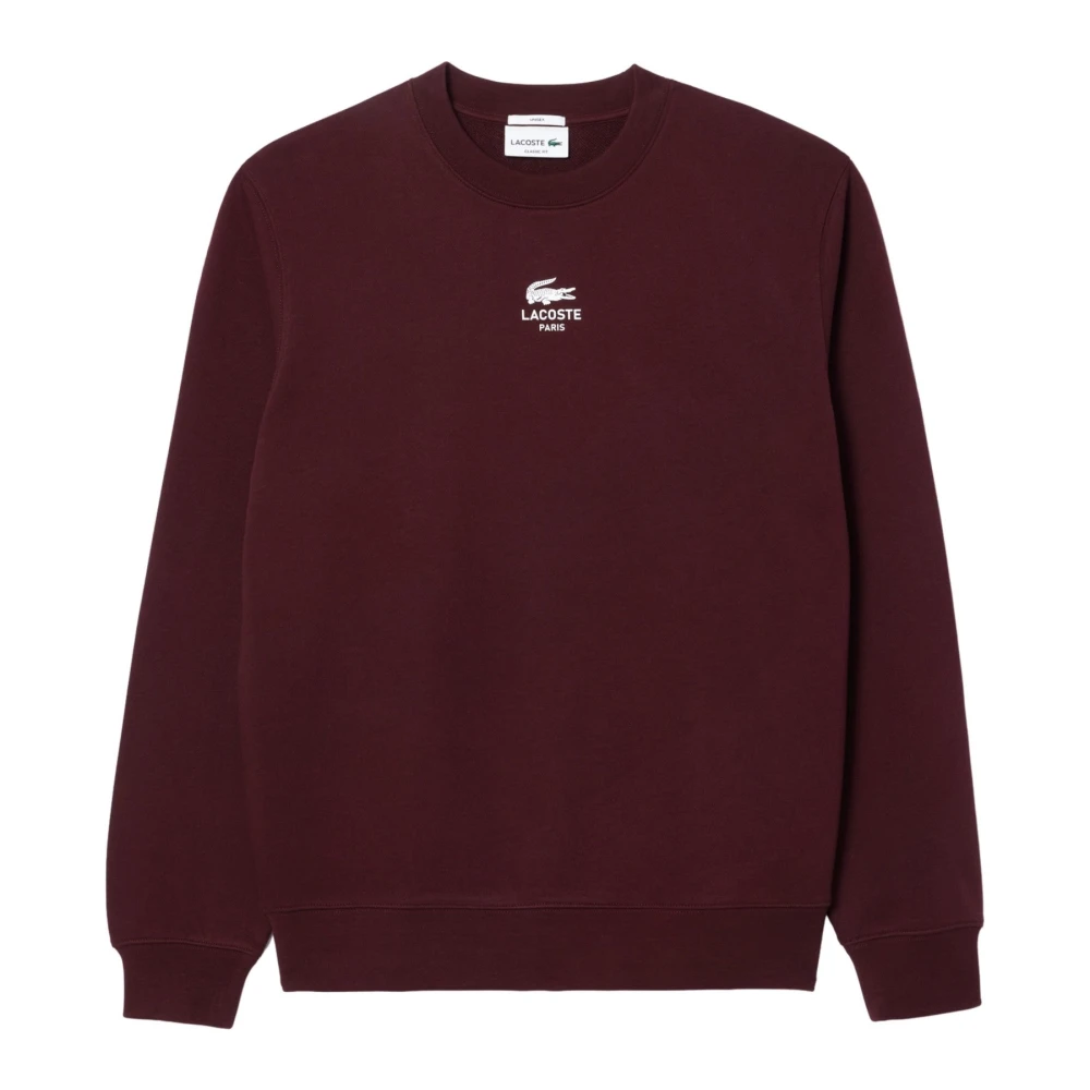 Lacoste Huvtröjefri Sweatshirt Sh2736-Bzd Red, Herr