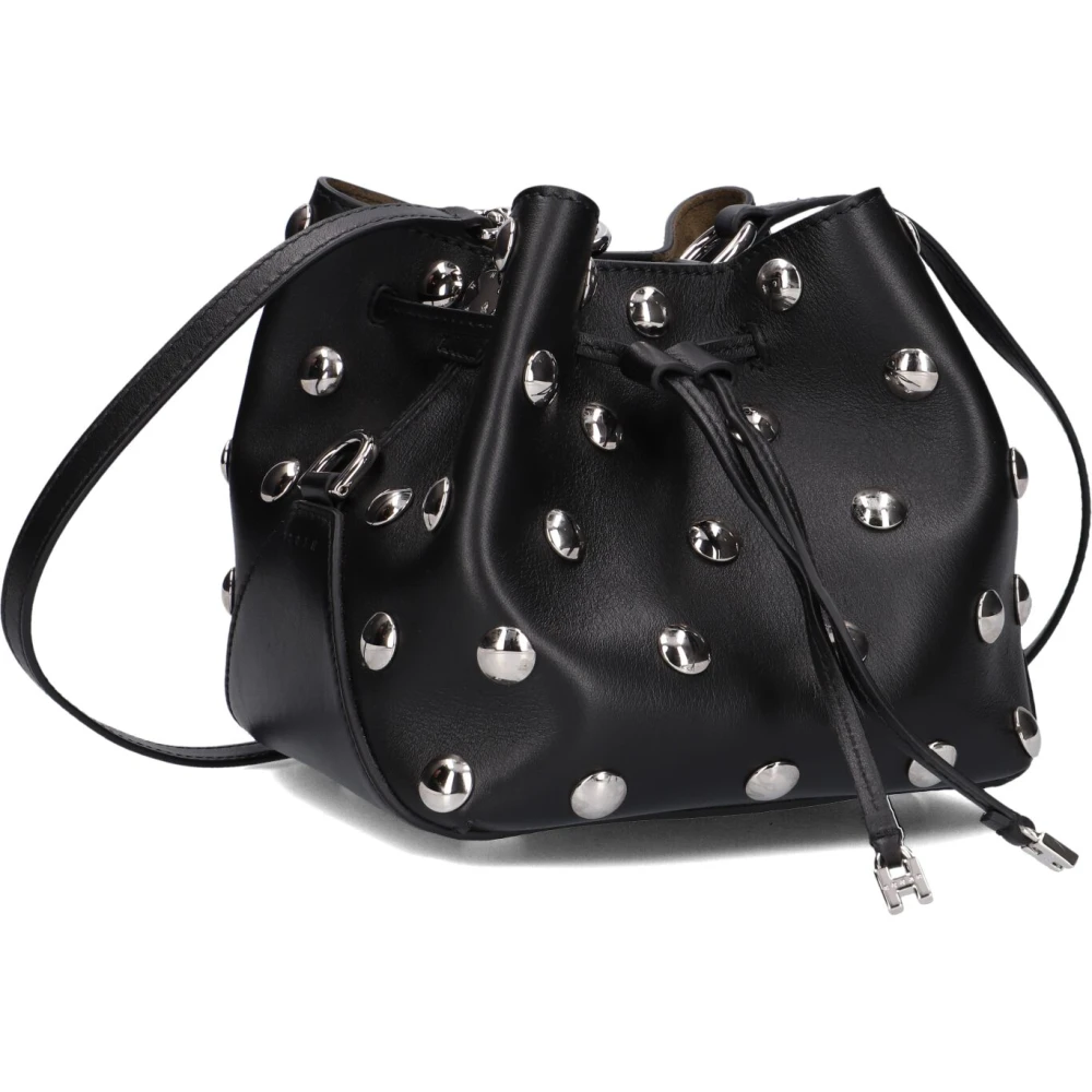 Hogan Mini Stud Schoudertas Zwart Black Dames
