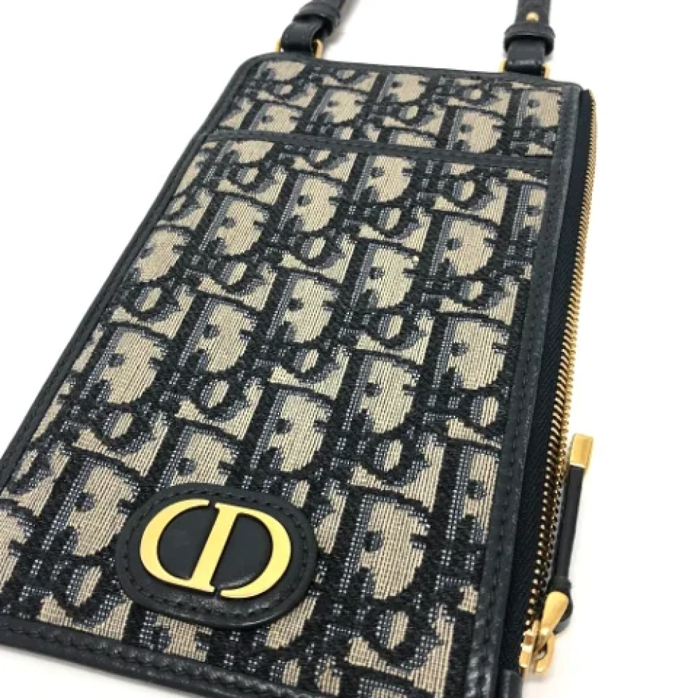 Dior Vintage Pre-owned Fabric dior-bags Blue Dames