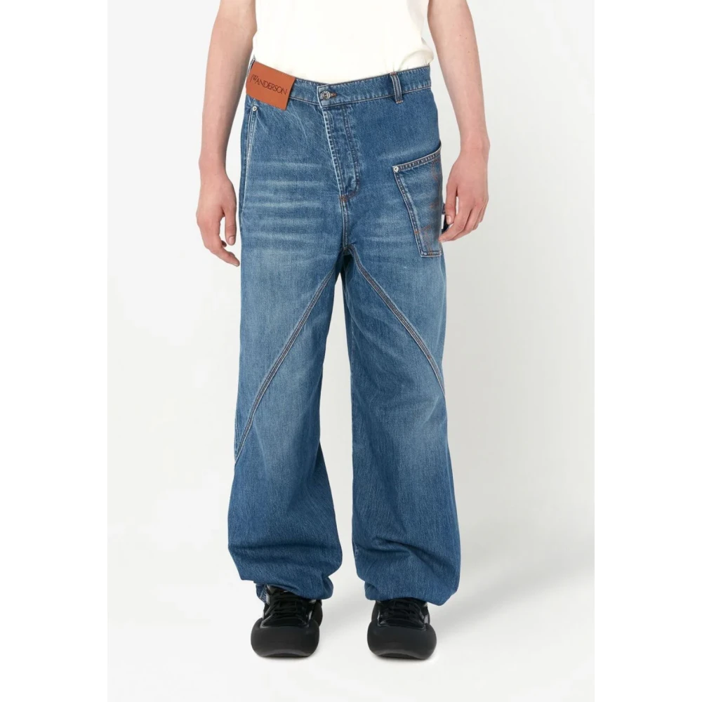 JW Anderson Lichtblauwe werkbroek Blue Heren