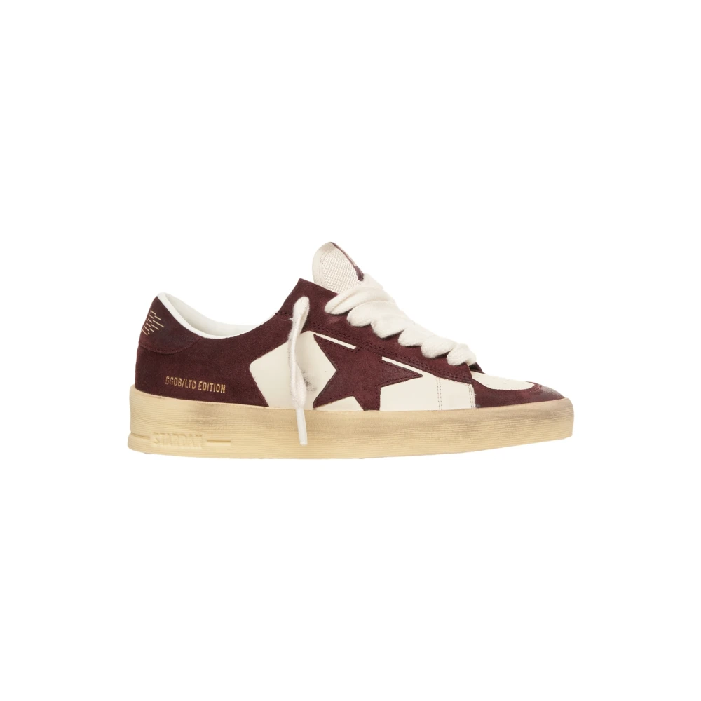 Golden Goose Rode Stardan Sneakers Dames Schoenen Veelkleurig Multicolor