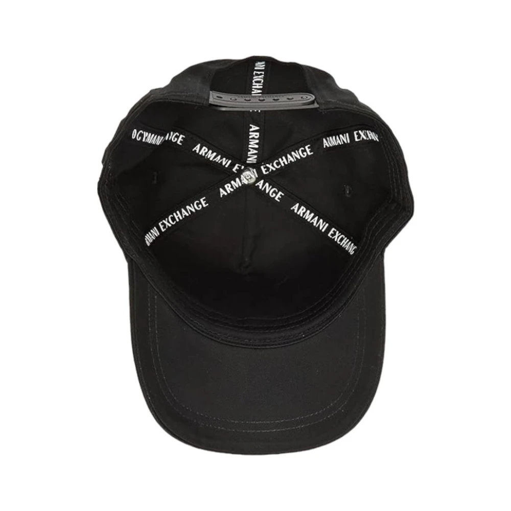 Armani Exchange Baseball Cap Urban Style Zwart Black Dames