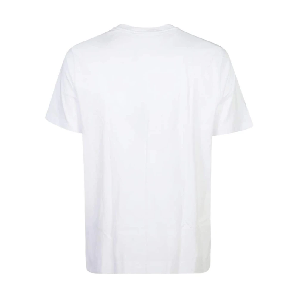 Calvin Klein Sportieve Witte T-shirts en Polos White Heren