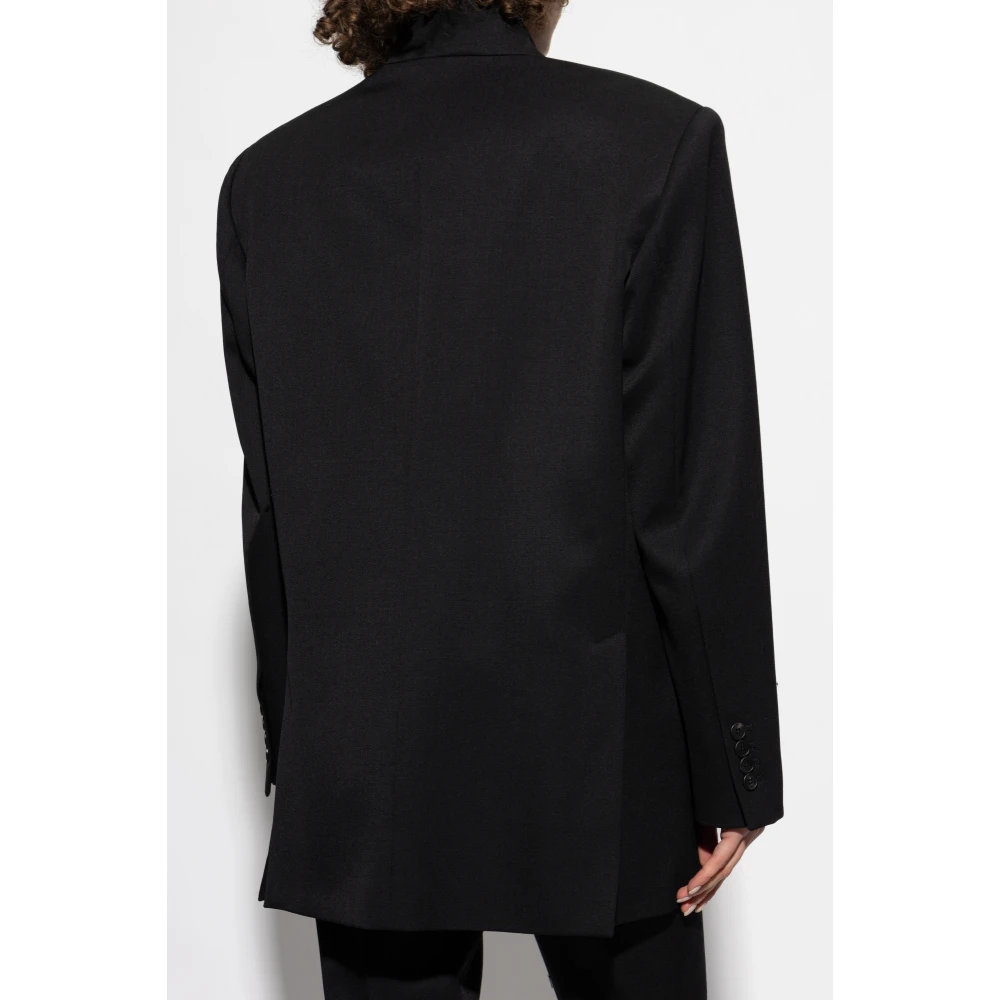 The Attico Wollen blazer Black Dames