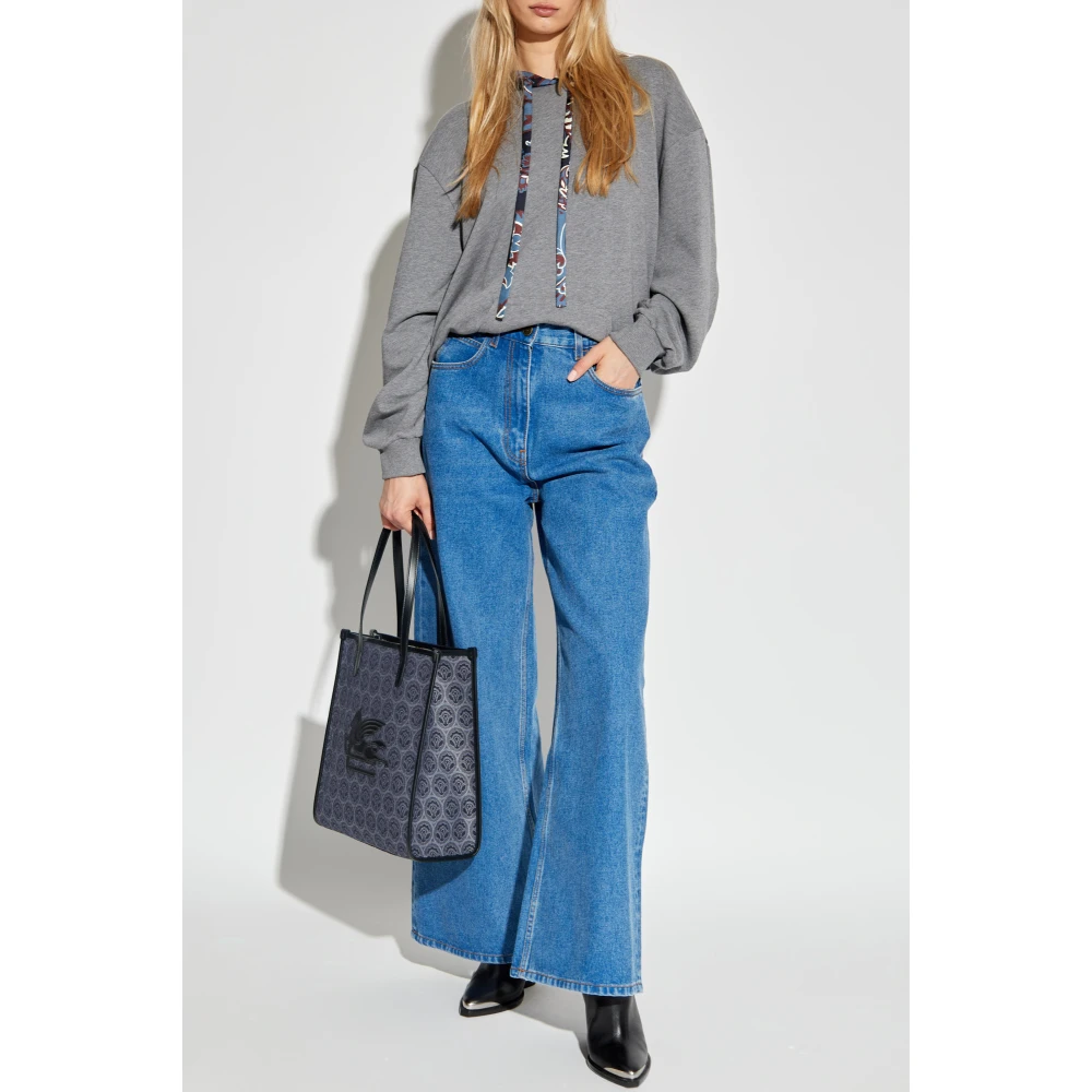 ETRO Hoge taille jeans Blue Dames