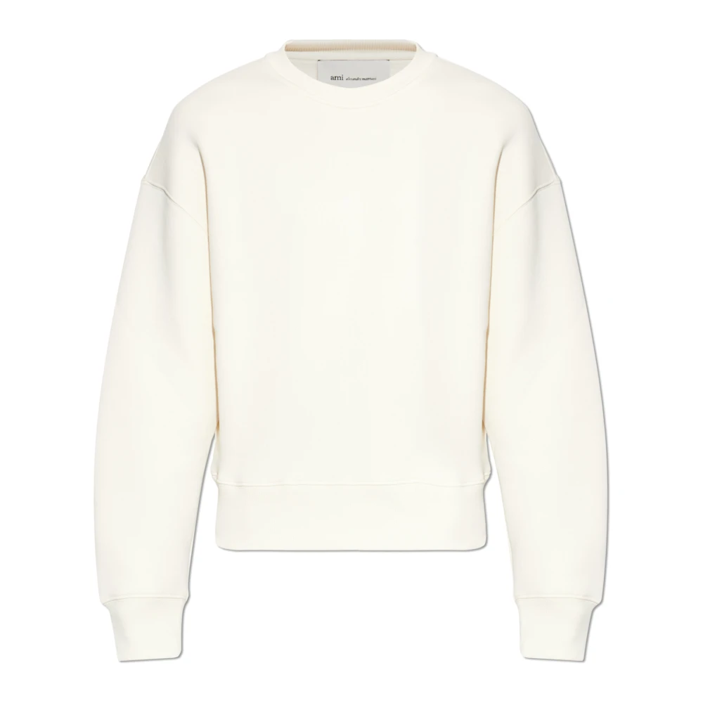 Ami Paris Uomo Beige Felpe, 3XL, New,