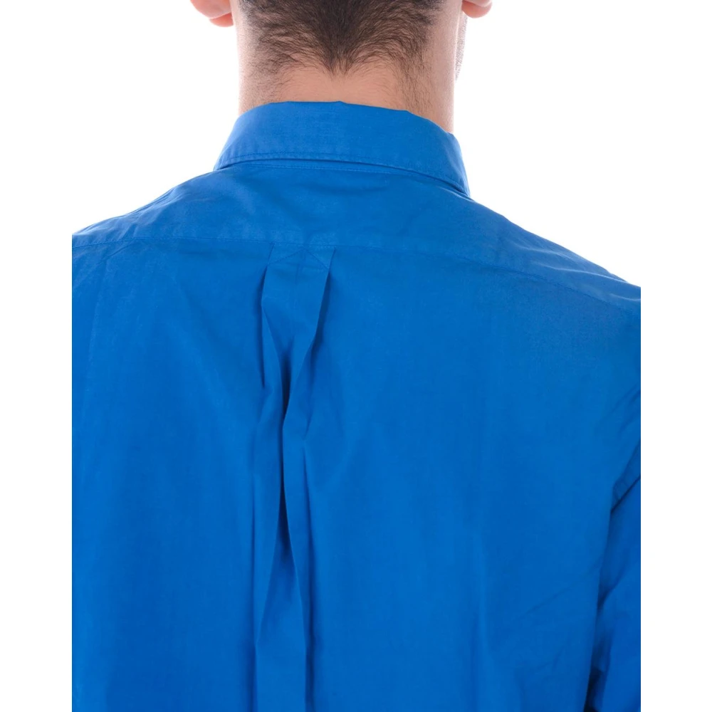 Kenzo Casual Katoenen Overhemd voor Mannen Blue Heren