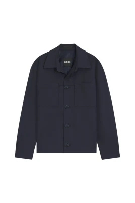 Overshirt med avslappnad passform