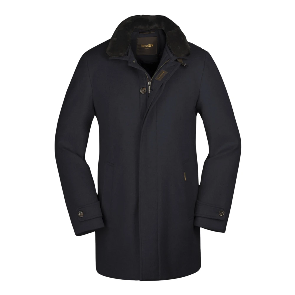 Moorer - Coats > Parkas - Blue - Moorer - Modalova