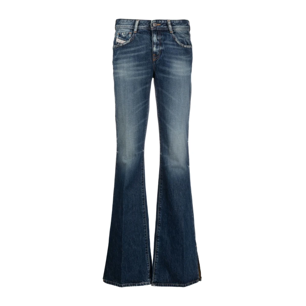 Diesel Flared Jeans Blue Dames