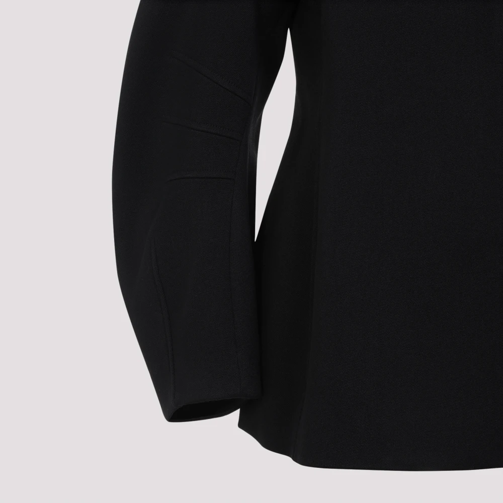 Jil Sander Zwarte jas voor mannen en vrouwen Black Dames