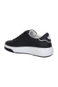 black-sneakers-stylish-round-toe-lace-up