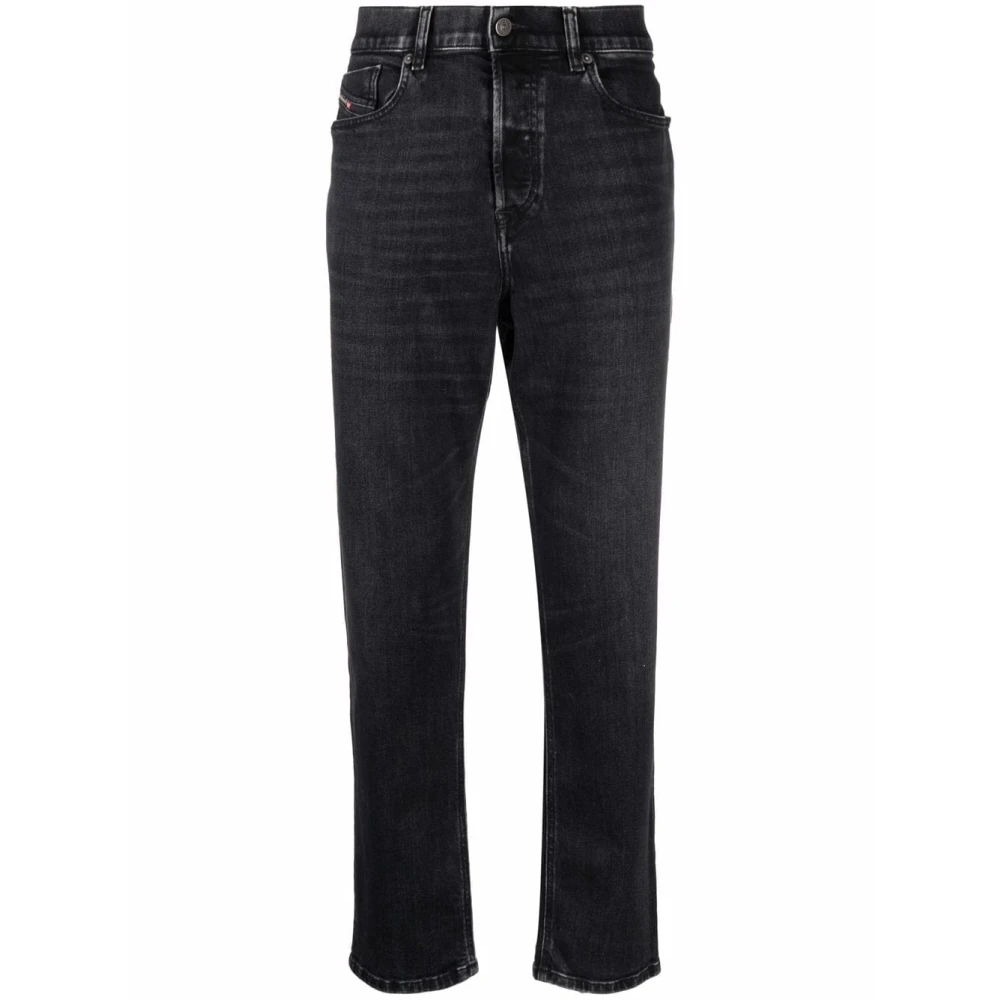 Diesel Slim-Fit Jeans Elevate Style Flatter Black Heren