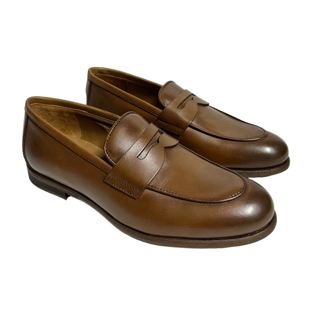 Marechiaro 1962 Leren mocassin instappers Brown Heren