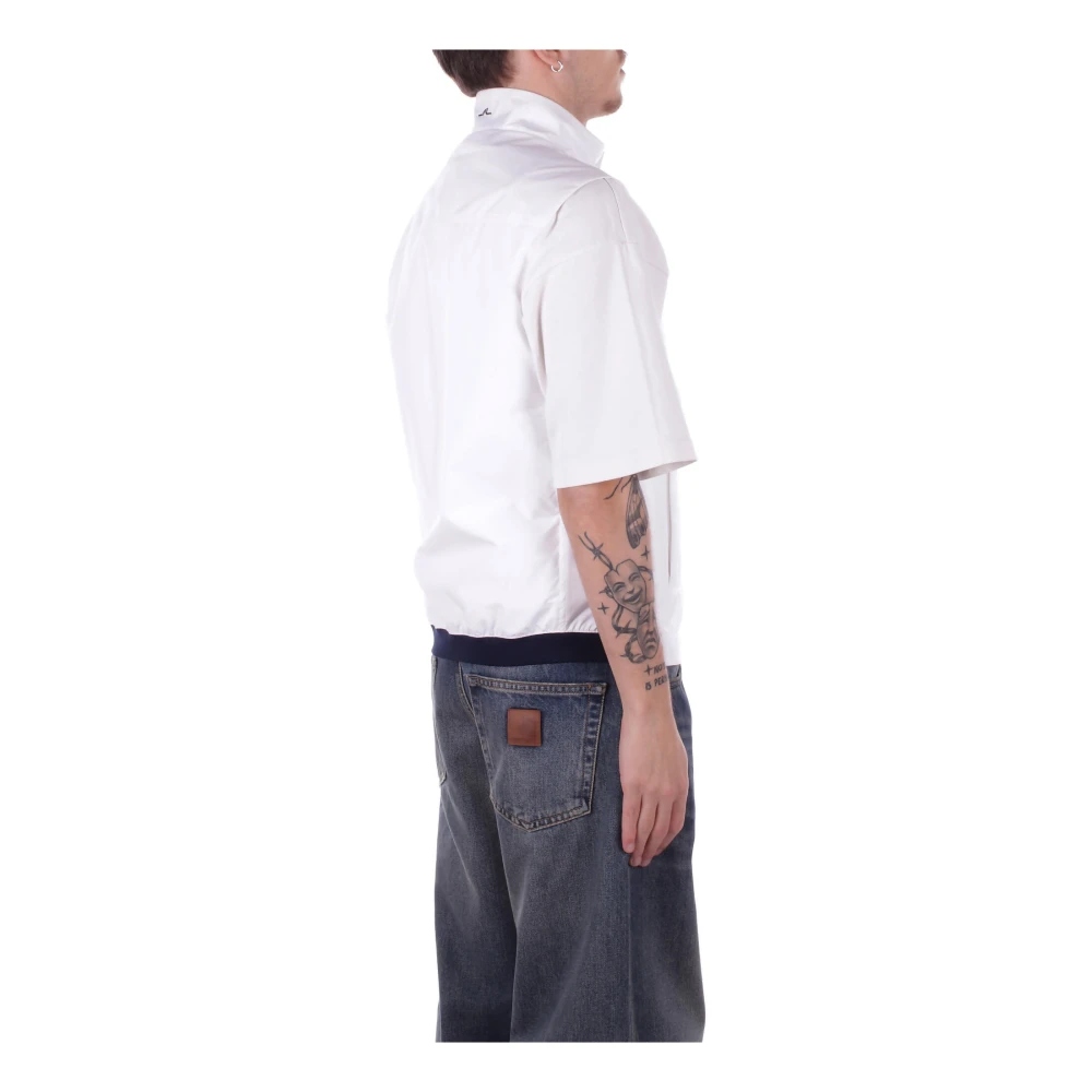 PAUL & SHARK Witte Yachting Vest met Rits White Heren