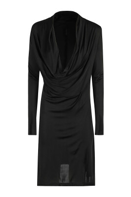 chic-cowl-neck-dress
