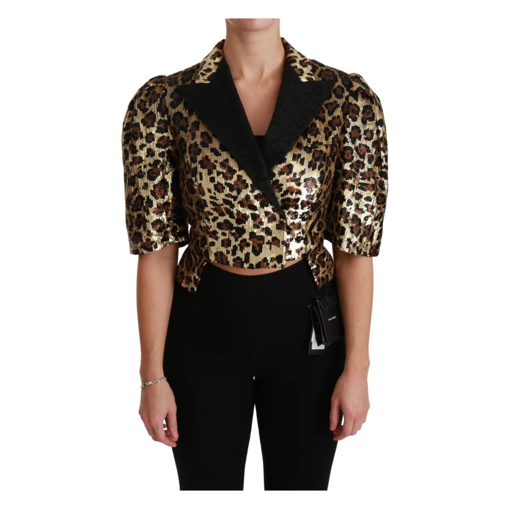 Dolce & Gabbana Damen Multicolor Jacken, Mehrfarbig, Lgröße: