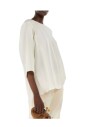 blouse-a-col-rond-avec-empiecement-en-jersey