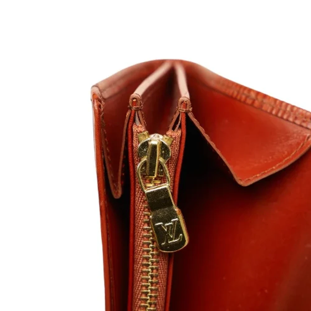 Louis Vuitton Vintage Pre-owned Leather wallets Brown Dames