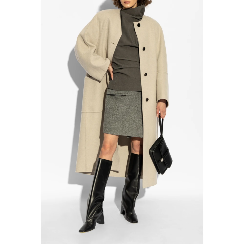 Max Mara Jas Album Beige Dames