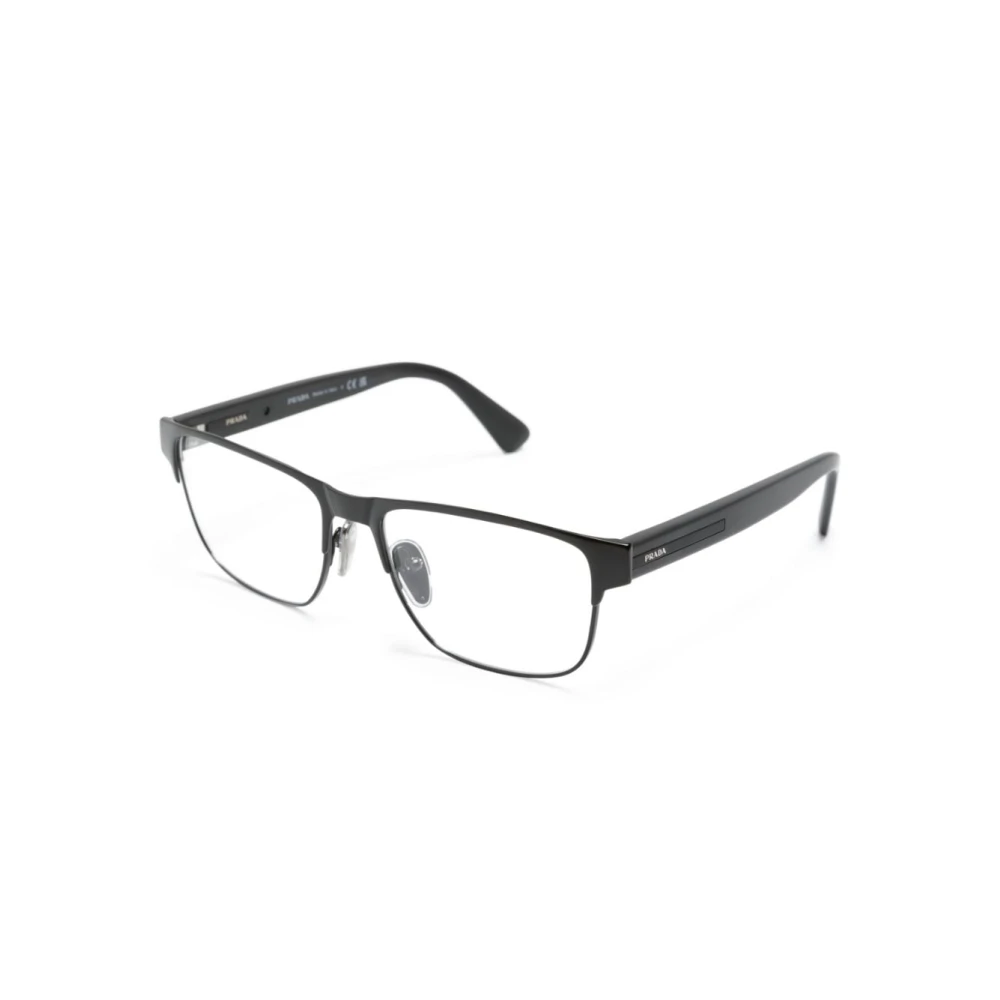 Prada Klassiek Zwart Optisch Montuur Black Heren