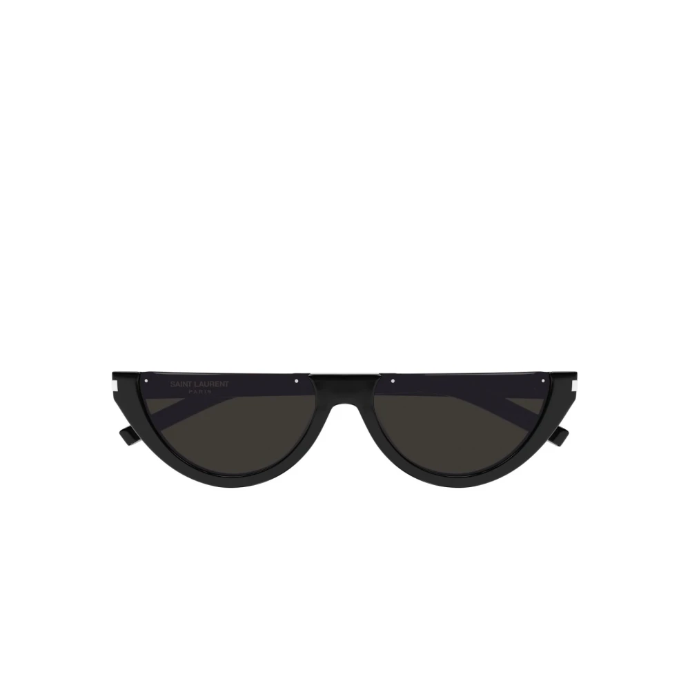 Oval Frame Sunglasses, Black Acetate, 100% UV Protection