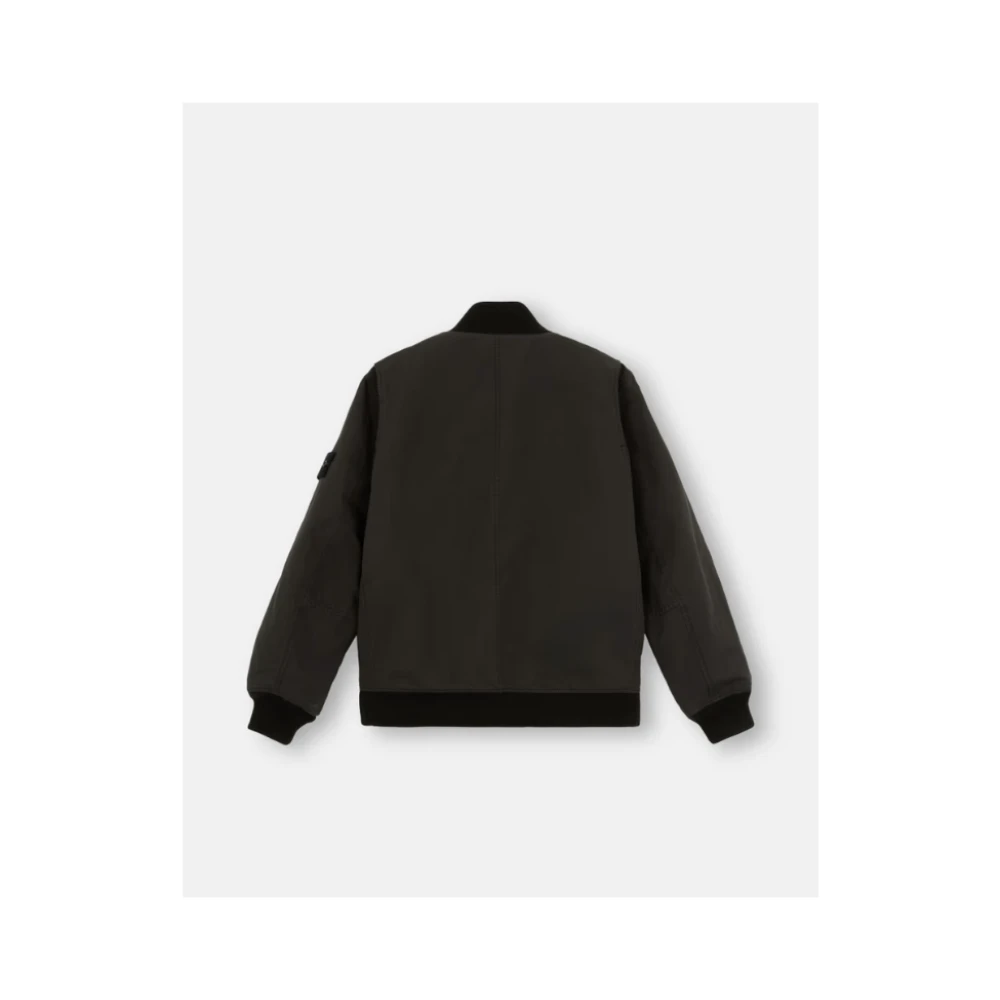 Stone Island David-TC Bomberjack Lood Grijs Black Heren